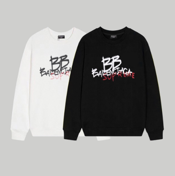 Balenciaga x Supreme print crewneck sweatshirt