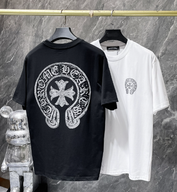 Chrome Hearts Textured Horseshoe Tee