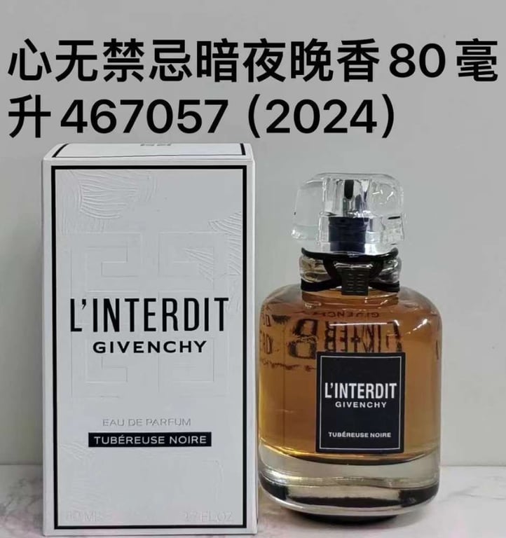 L'Interdit Eau de Parfum Tubéreuse Noire-80ml