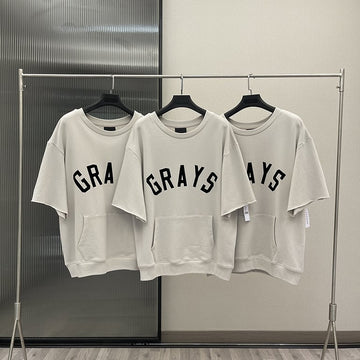 Fear of God Season 7 "GRAYS" Short-Sleeve Sweatshirt
