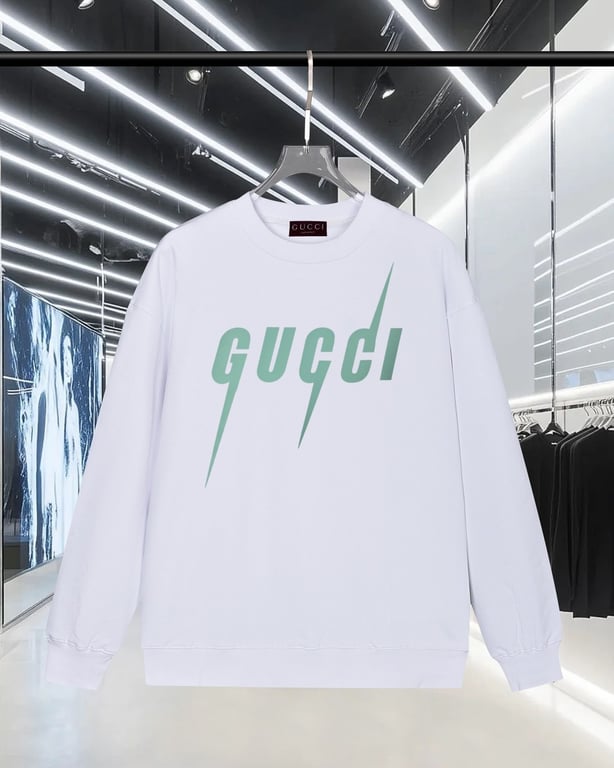 Gucci 400g pullover crew neck long-sleeved sweatshirt