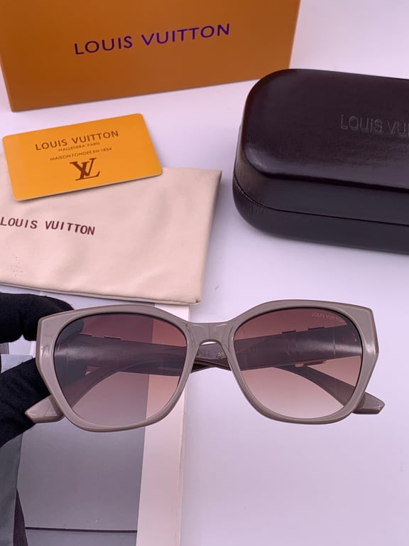 LV Nude Cat-Eye Sunglasses