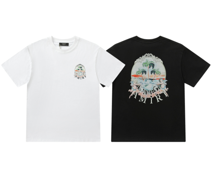 AMIRI Cherub Palm Logo T-Shirt