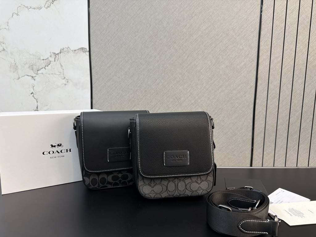 Signature Canvas Utility Crossbody Bag