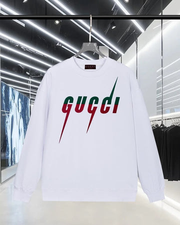 Gucci 400g pullover crew neck long-sleeved sweatshirt