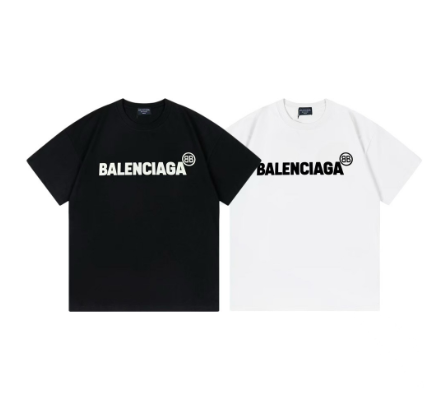 2025 Balenciaga logo print short-sleeved T-shirt