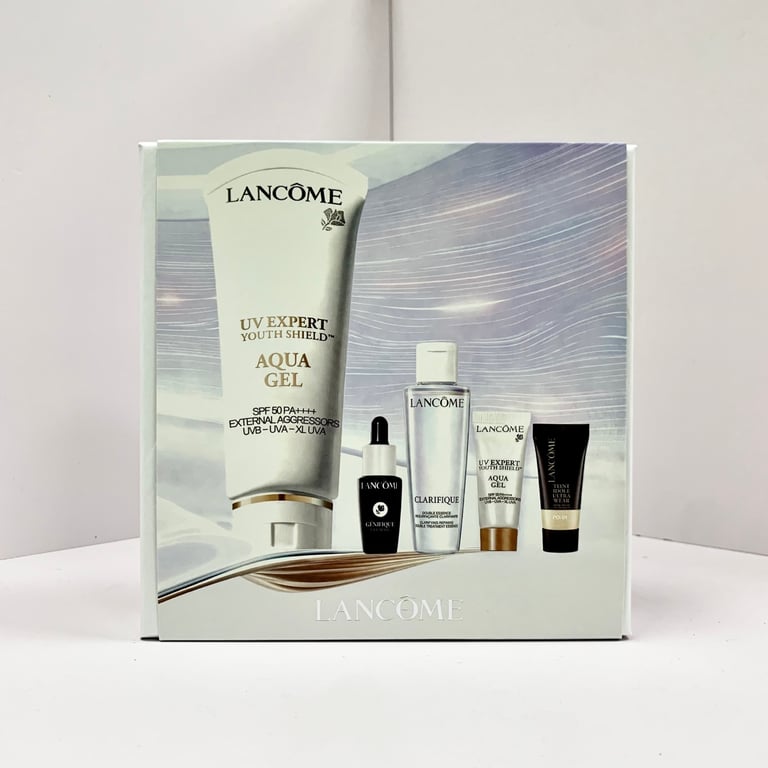 Lancôme White Tube Sunscreen Family Photo