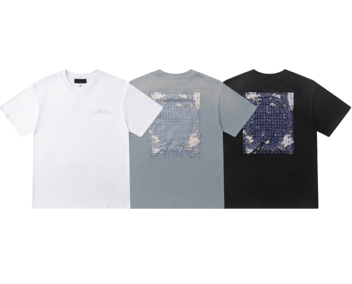 AMIRI Bandana Patch Script Logo T-Shirt