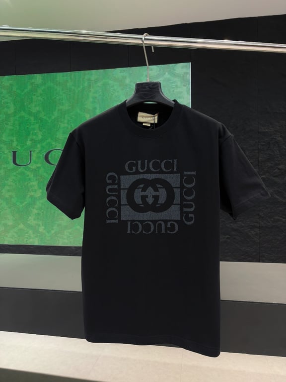 Gucci Early Spring Collection High-Weight Short-Sleeve