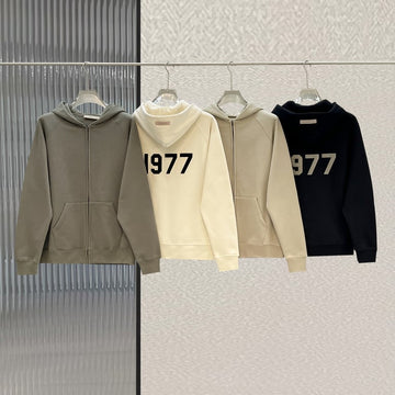 Fear of God Essentials "1977" Full-Zip Hoodie
