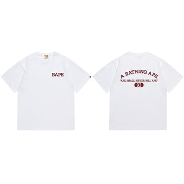 White BAPE "93 College" T-Shirt