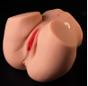 Olga Vibrating Buttock Coffee Color
