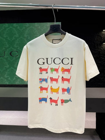 Gucci Early Spring Collection High-Weight Short-Sleeve