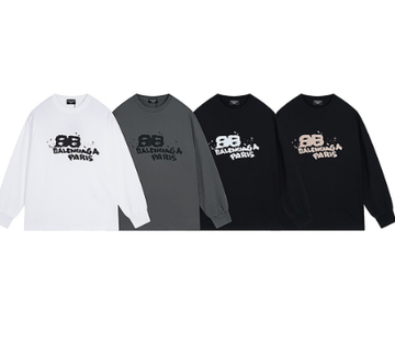 Balenciaga's new graffiti print long-sleeved shirt
