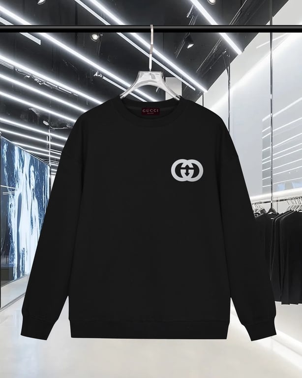 Gucci 400g pullover crew neck long-sleeved sweatshirt