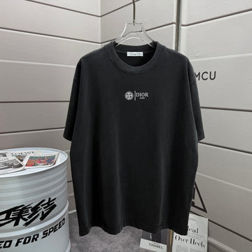 Dior Compass Logo Washed T-Shirt