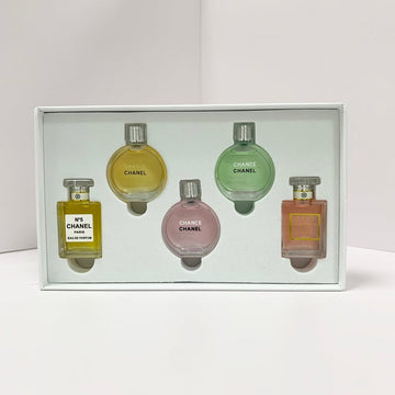 Chanel miniature perfume 5-piece gift set