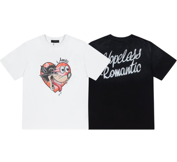 AMIRI Hopeless Romantic Wolf Heart T-Shirt