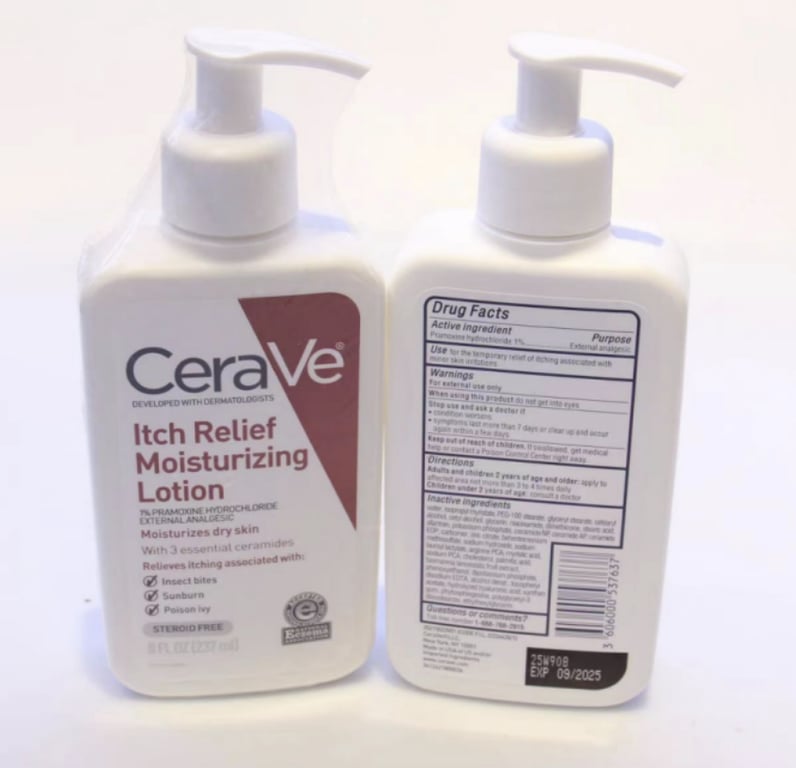 ITCH RELIEF MOISTURIZING LOTION -237ml