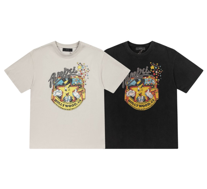 AMIRI Hollywood CA Star T-Shirt