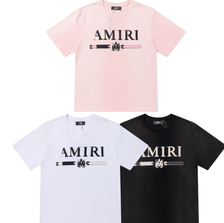 AMIRI Washed Serif Logo T-Shirt