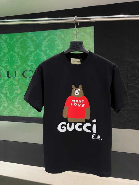 Gucci Early Spring Collection High-Weight Short-Sleeve