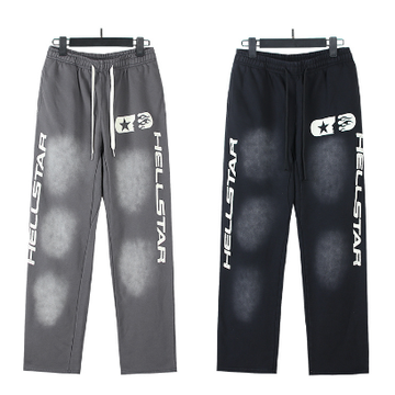 Hellstar Distressed Terry Cloth High Street Retro Sweatpants