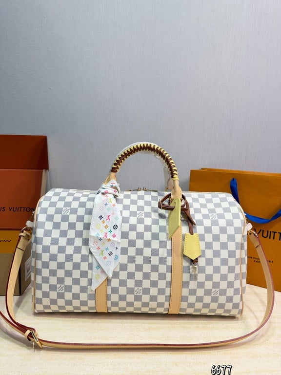 Louis Vuitton Keepall Bandouli猫re 45 (Damier Azur)