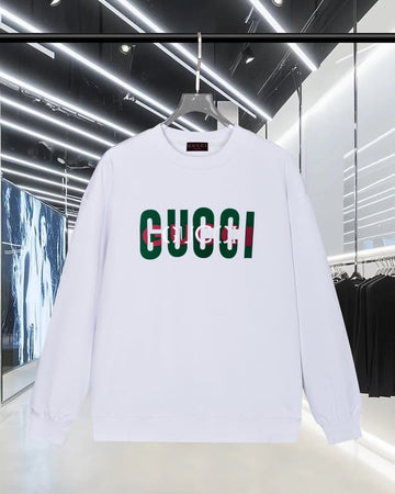 Gucci 400g pullover crew neck long-sleeved sweatshirt