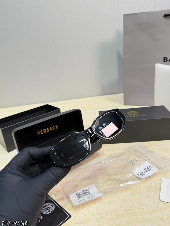 Versace MOD4361 Black Sunglasses
