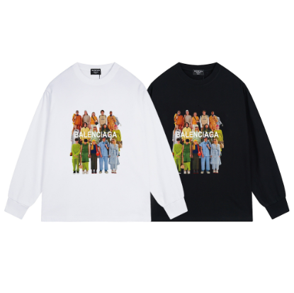 Balenciaga long-sleeved shirt with character print