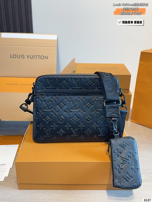 Louis Vuitton Trio Messenger (Monogram Embossed)