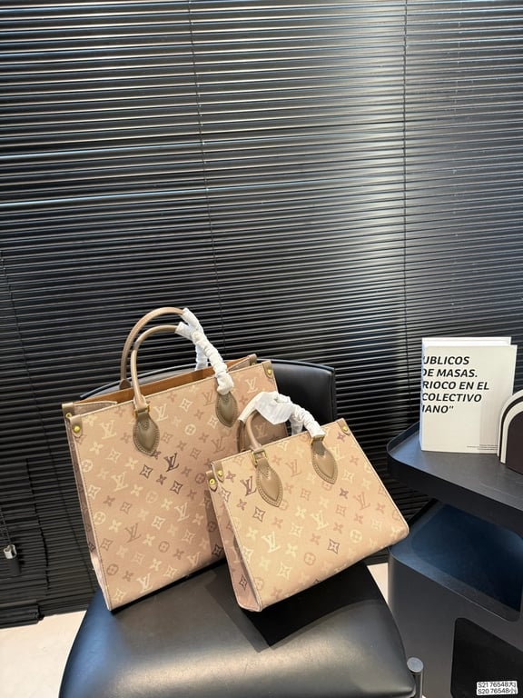 Louis Vuitton OnTheGo PM/MM (Beige Monogram Gradient)
