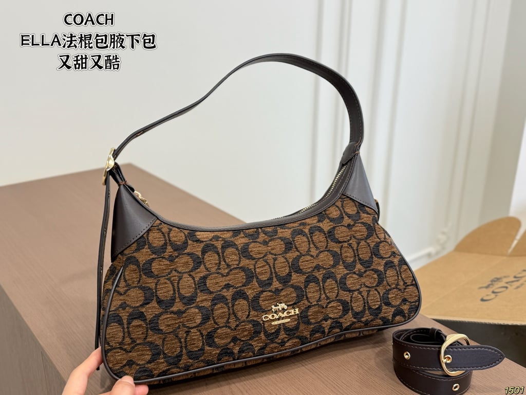 Ella Hobo Shoulder Bag in Signature Jacquard