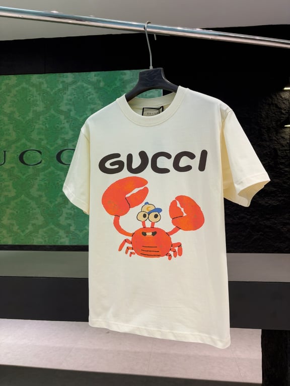 Gucci Early Spring Collection High-Weight Short-Sleeve