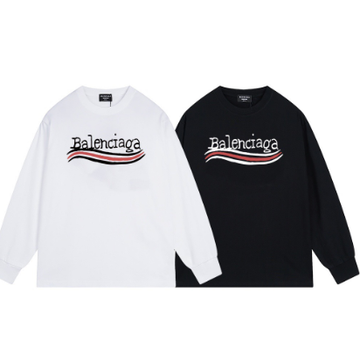 Balenciaga long-sleeved shirt with graffiti print.