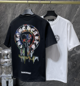 Chrome Hearts Graffiti Horseshoe Tee