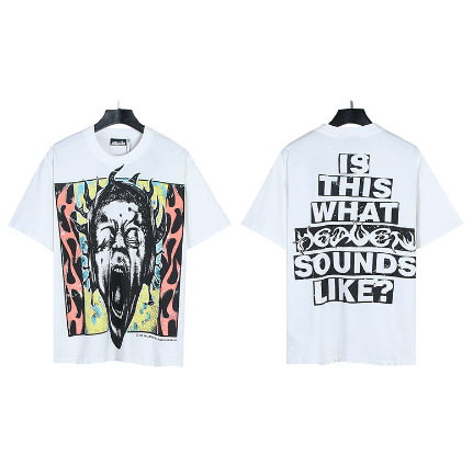 Hellstar High Street Cotton Loose Short-Sleeve T-Shirt