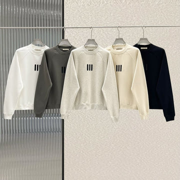 Fear of God Essentials Three-Stripe Logo Crewneck Sweatshirt