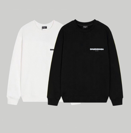 Balenciaga letter-covered print crewneck sweatshirt