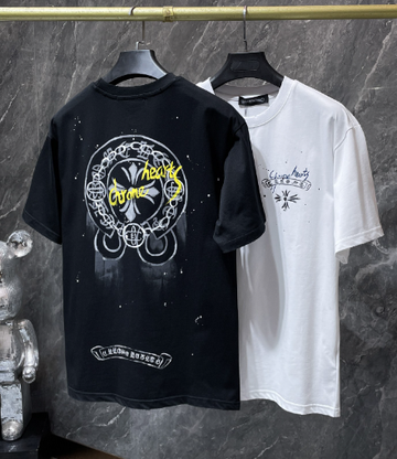 Chrome Hearts Graffiti Horseshoe Tee