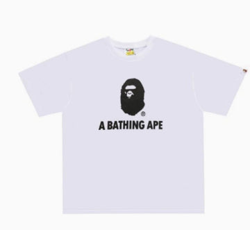 White BAPE Ape Head Logo T-Shirt