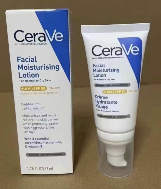 FACIAL MOISTURISIN 
GLOTION AM SPF50 -52ml