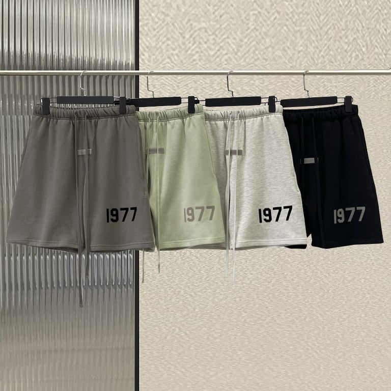 Fear of God Essentials "1977" Logo Sweat Shorts