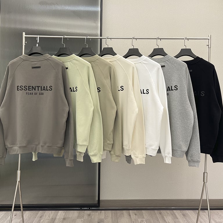 Fear of God Essentials Back Logo Crewneck Sweatshirt