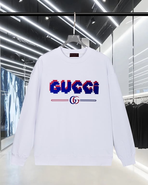Gucci 400g pullover crew neck long-sleeved sweatshirt