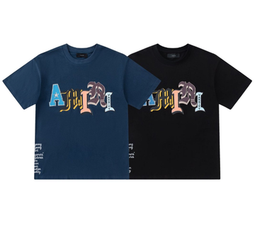 AMIRI Varsity Multicolor Logo T-Shirt
