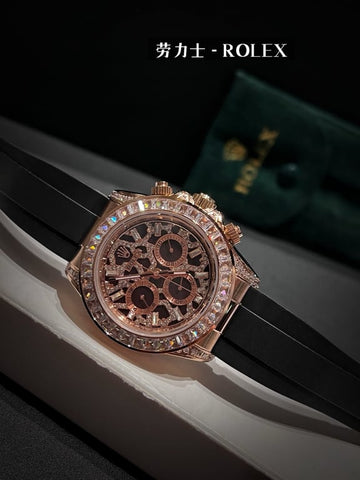 Rolex Datejust 36 Red Dial Yellow Gold