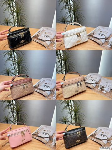 Quilted & Signature Vanity Bag