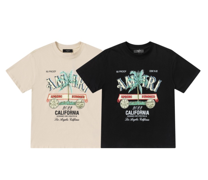 AMIRI California Palm Logo T-Shirt